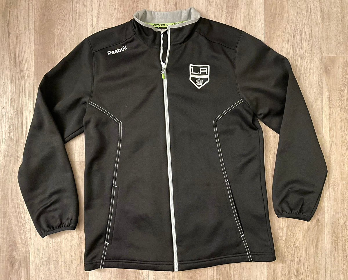 LA Kings NHL Hockey Zip Up Reebok Sweater