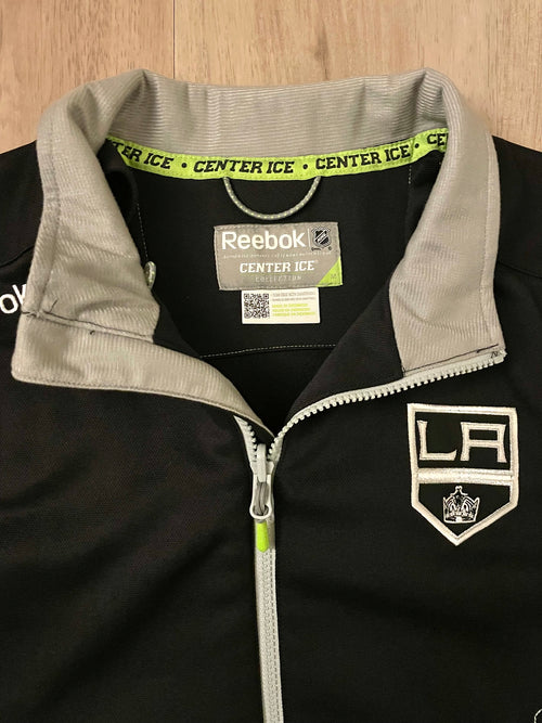 LA Kings NHL Hockey Zip Up Reebok Sweater