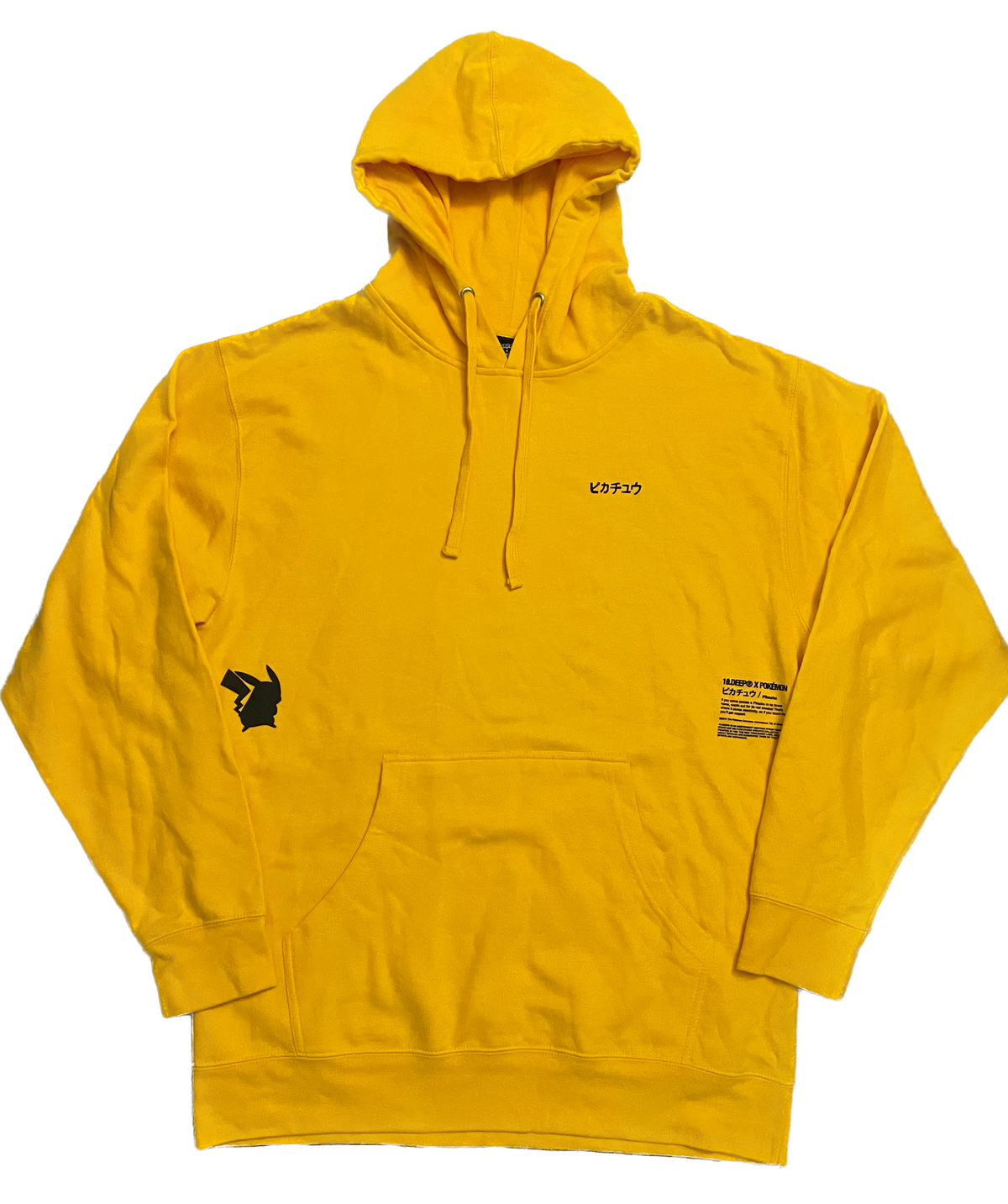 Pokemon Pikachu 10.Deep. Pullover Hoodie