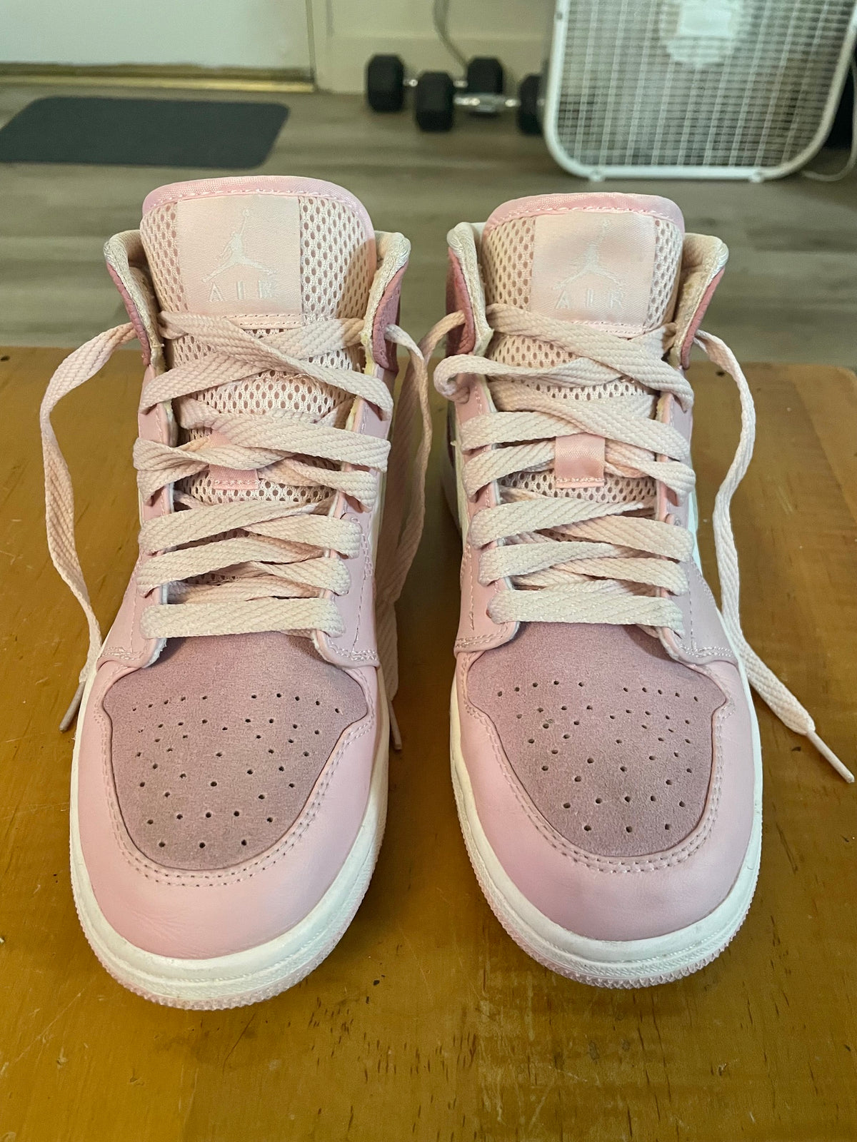 Pink Nike Air Jordan 1 Retro Shoes