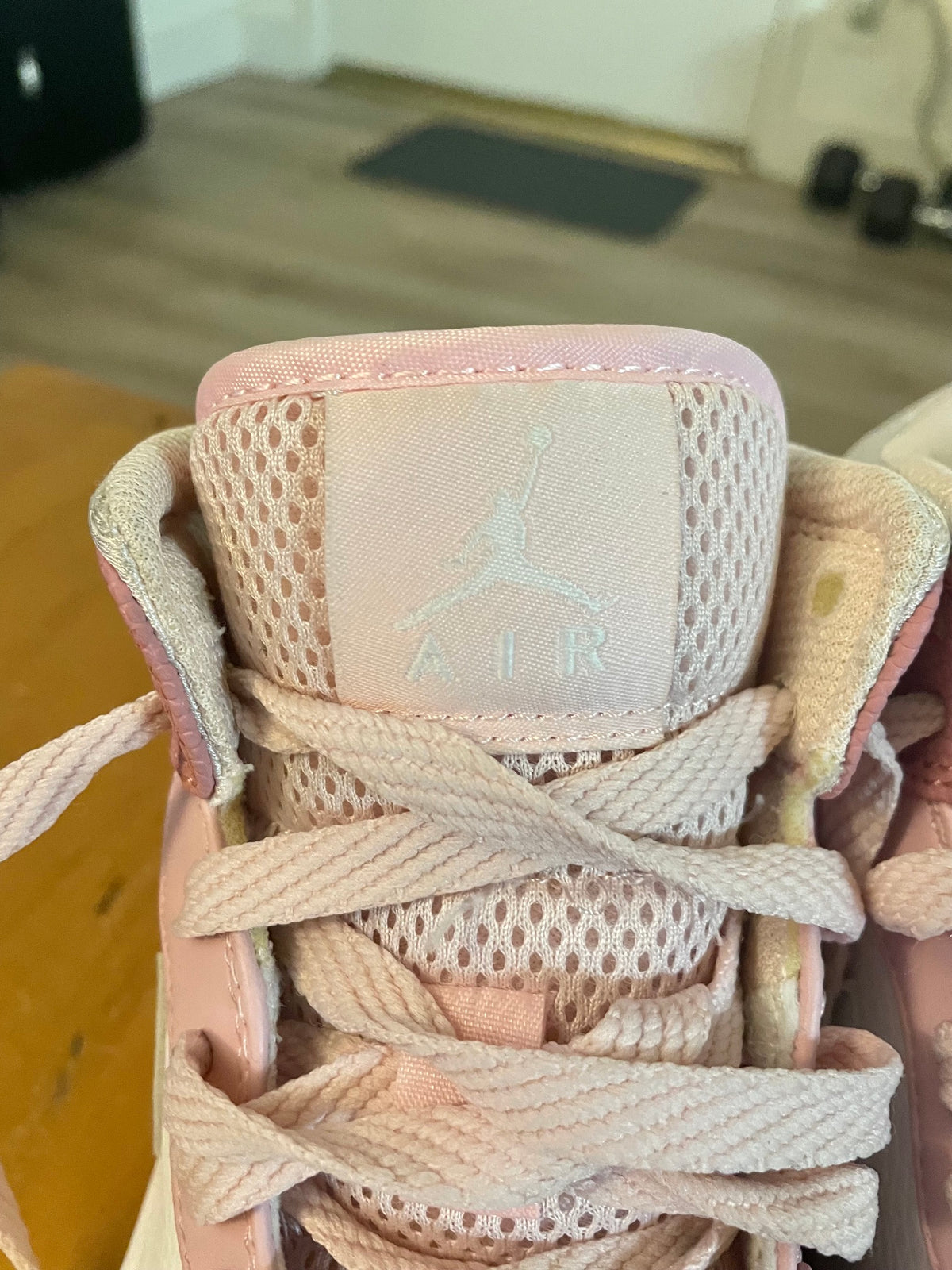 Pink Nike Air Jordan 1 Retro Shoes