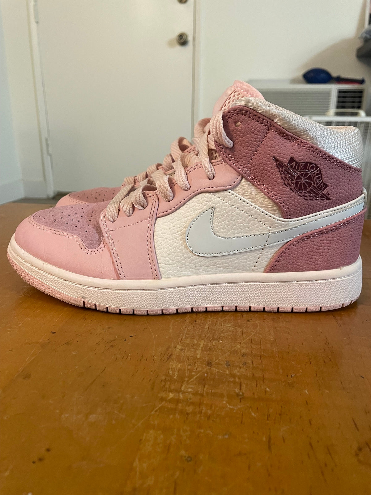 Pink Nike Air Jordan 1 Retro Shoes