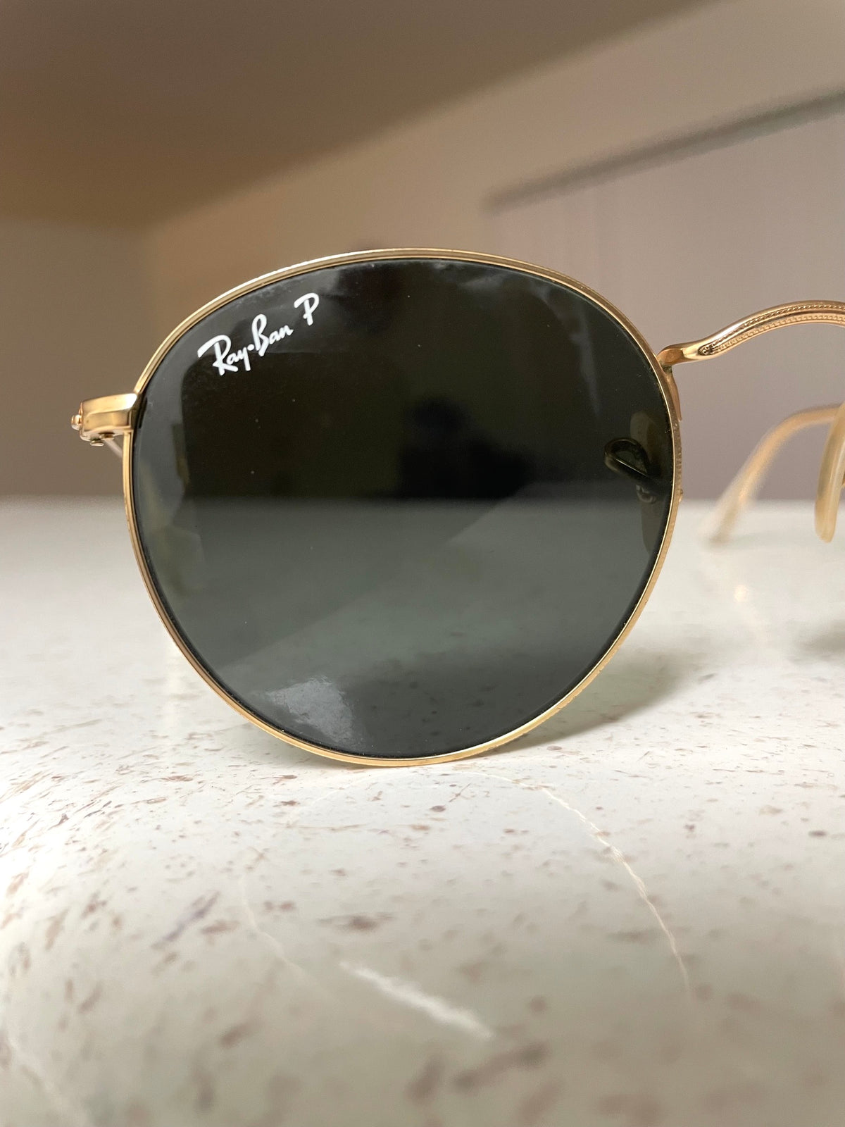 Ray Ban Polarized Sunglasses Round Frame