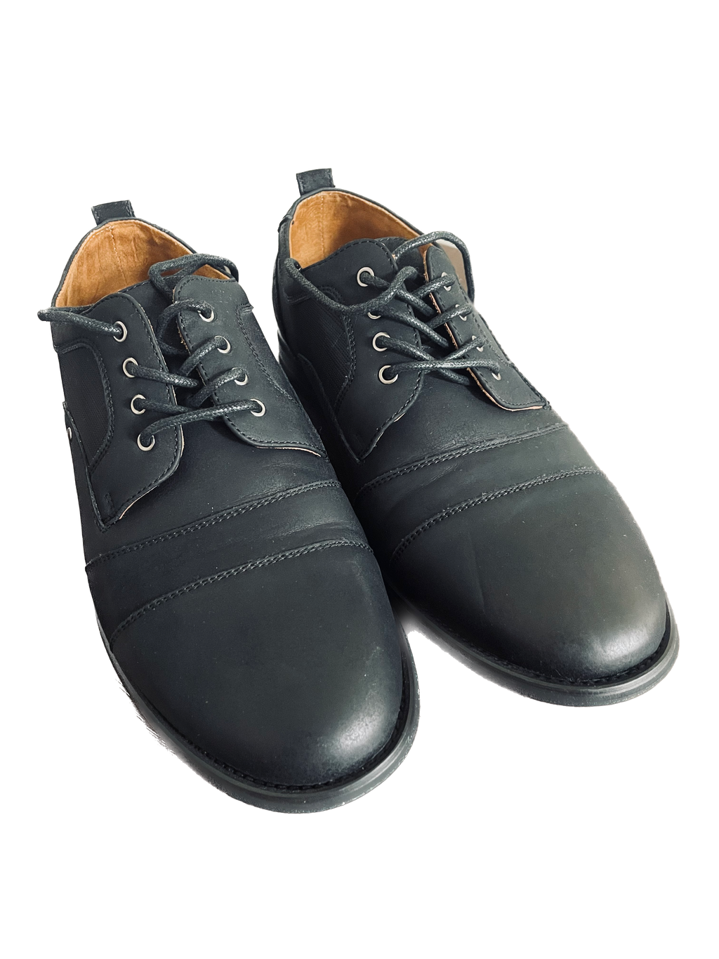 Ferro Aldo Men's Black Dress Shoes